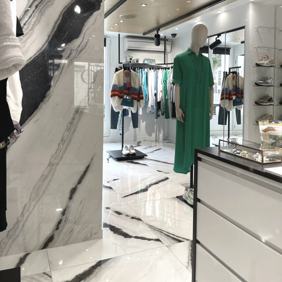 Marbre realisation boutique a&A Concept Store